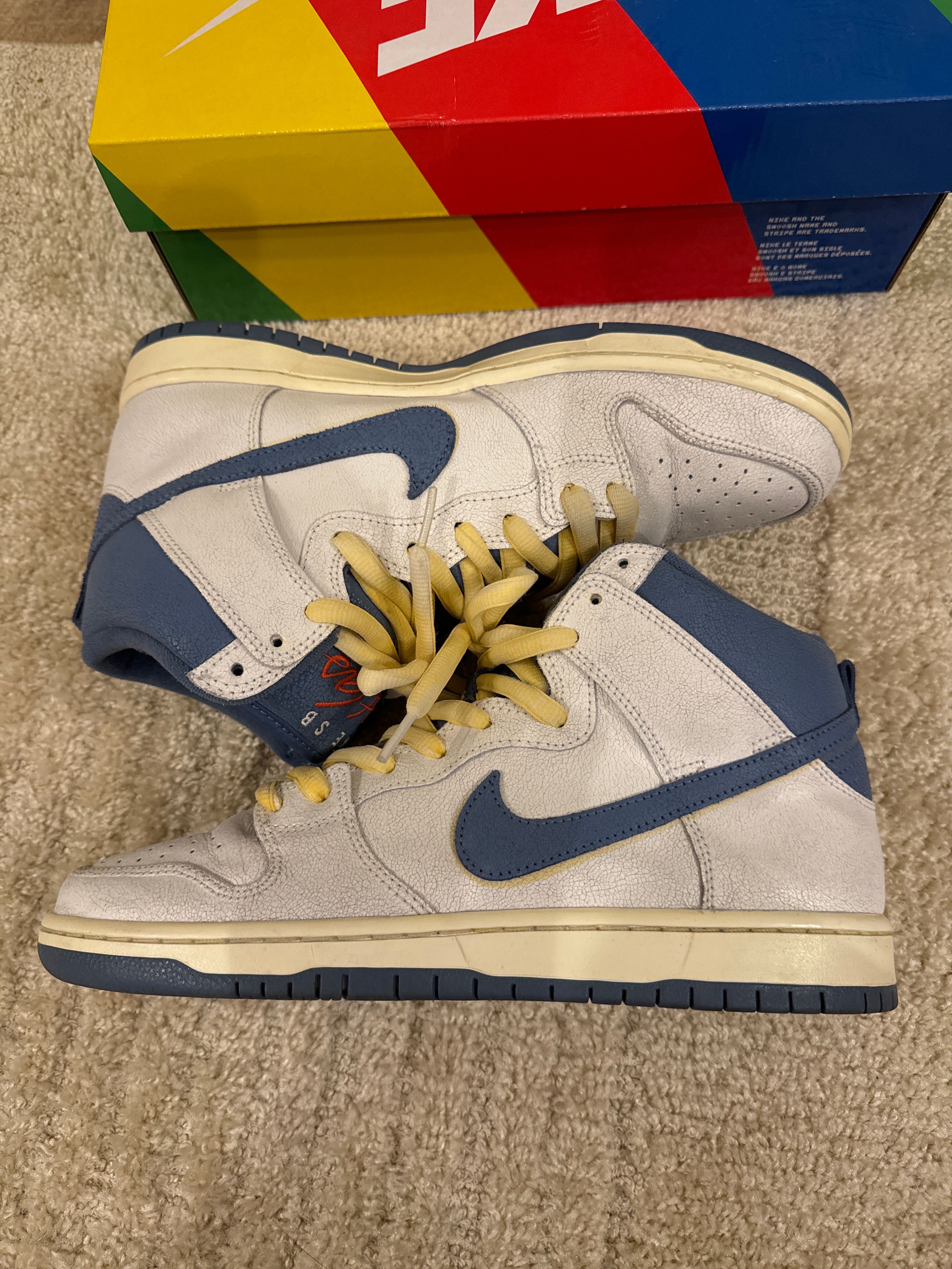 ATLAS × Nike SB Dunk High "Sail/Ocean Fog"
