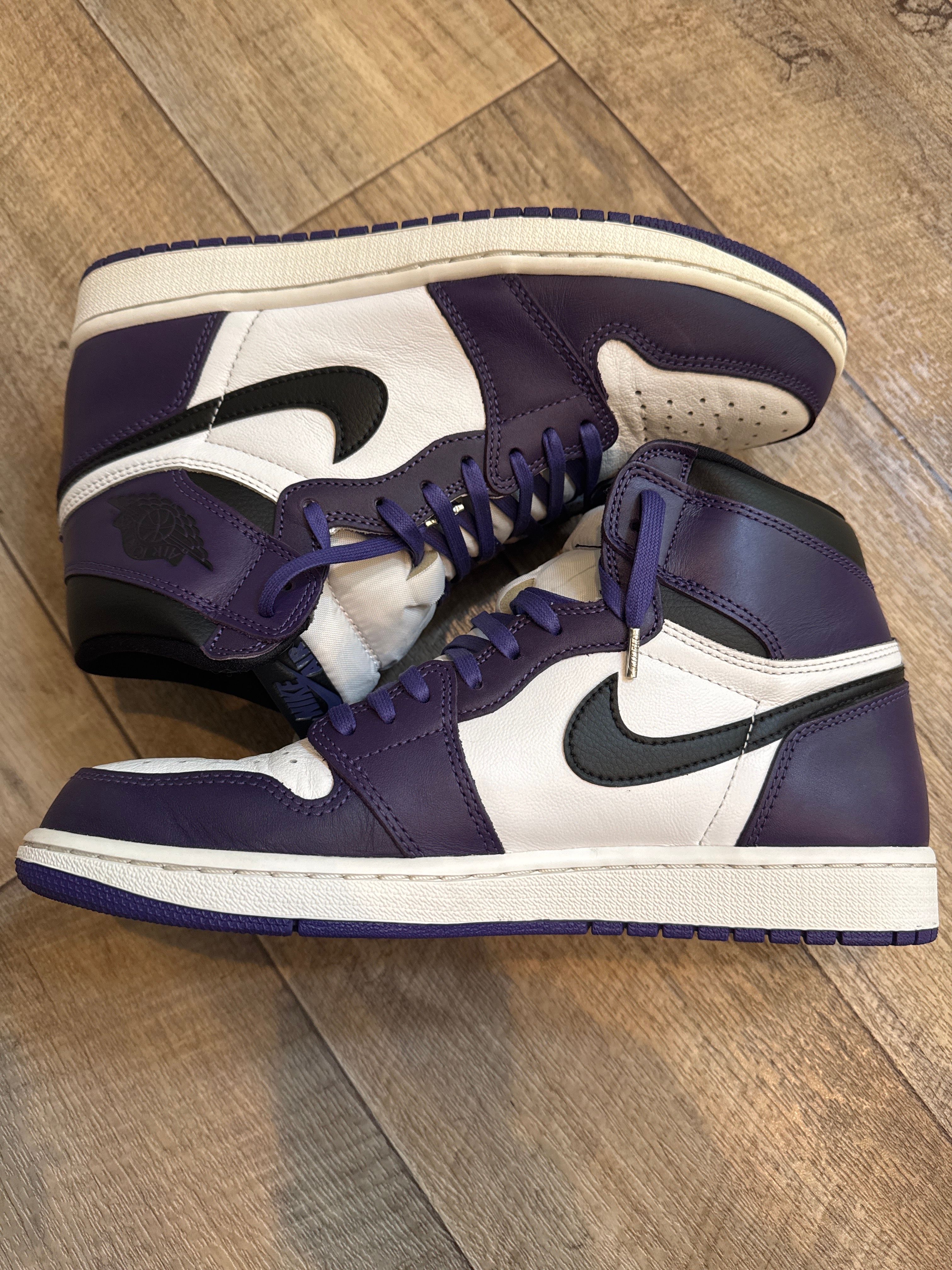Nike Air Jordan 1 Retro High OG "Court Purple White/Black" (2020)   