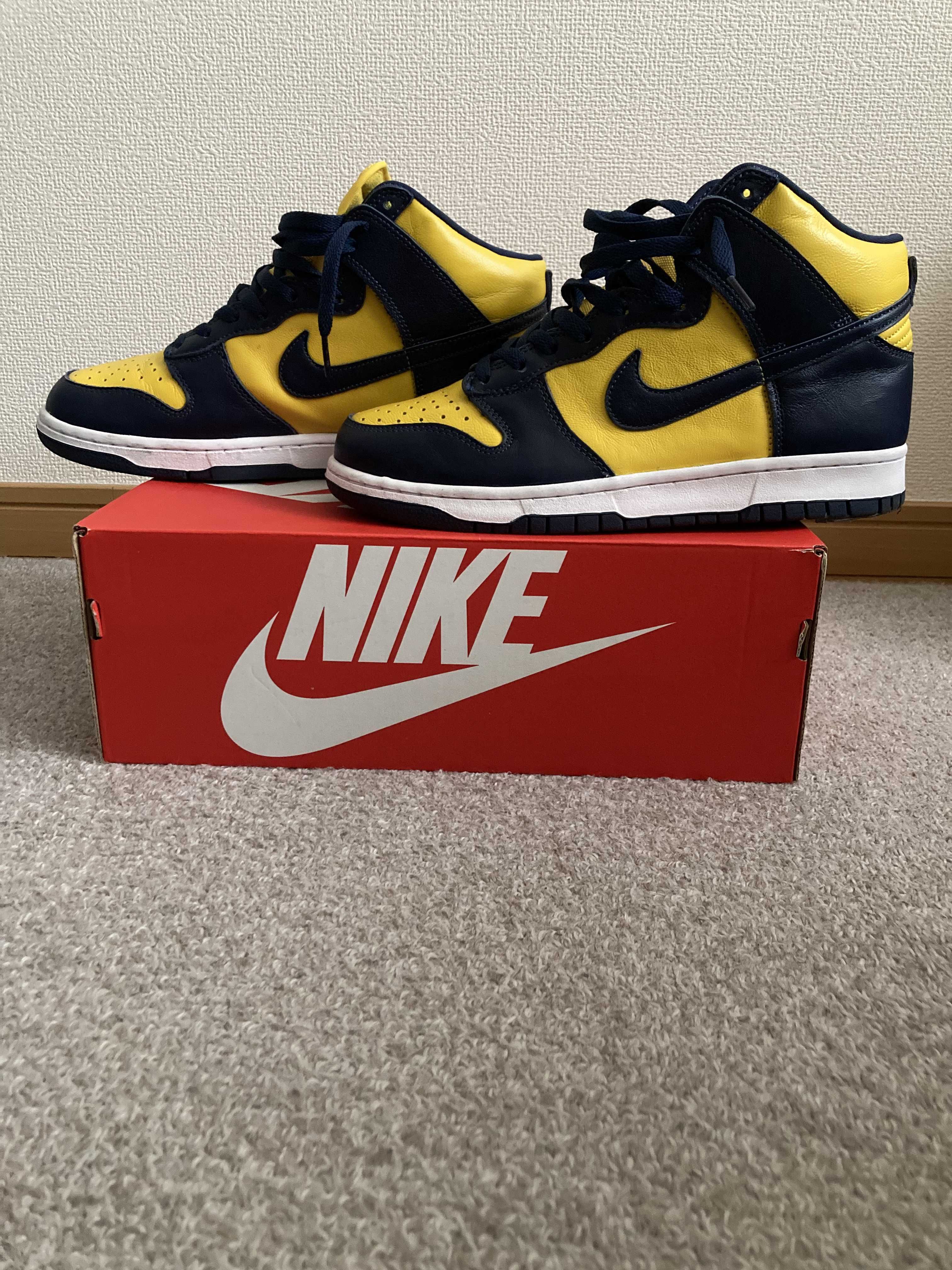 Nike Dunk High "Michigan"