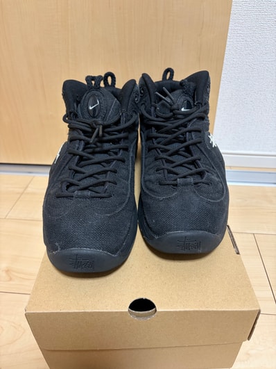 Stussy × Nike Air Penny 2 "Black"