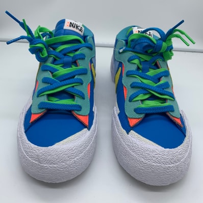 KAWS × sacai × Nike Blazer Low "Neptune Blue"