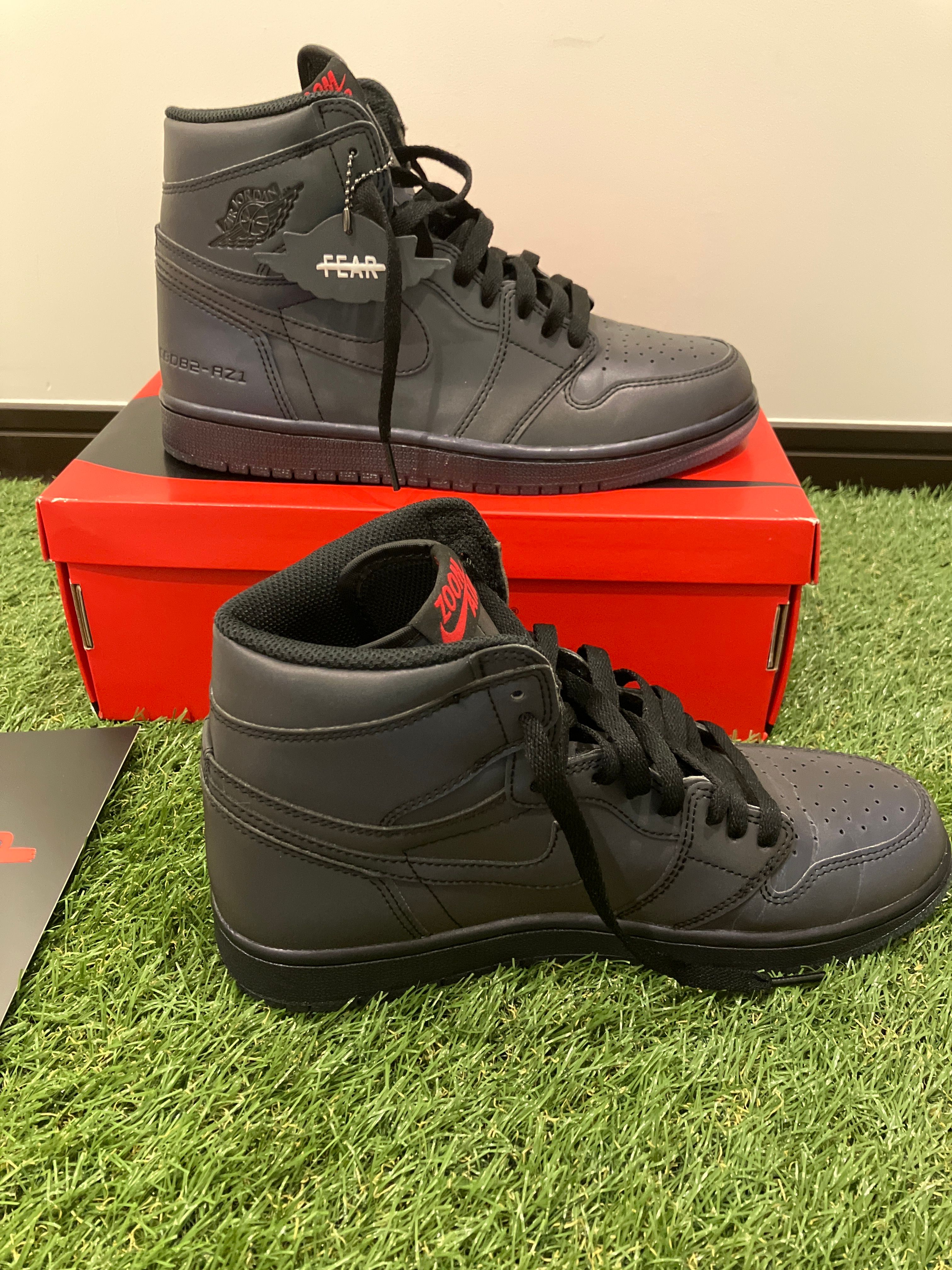 Nike Air Jordan 1 High Zoom Fearless "Multi Color/Varsity Red/Black"