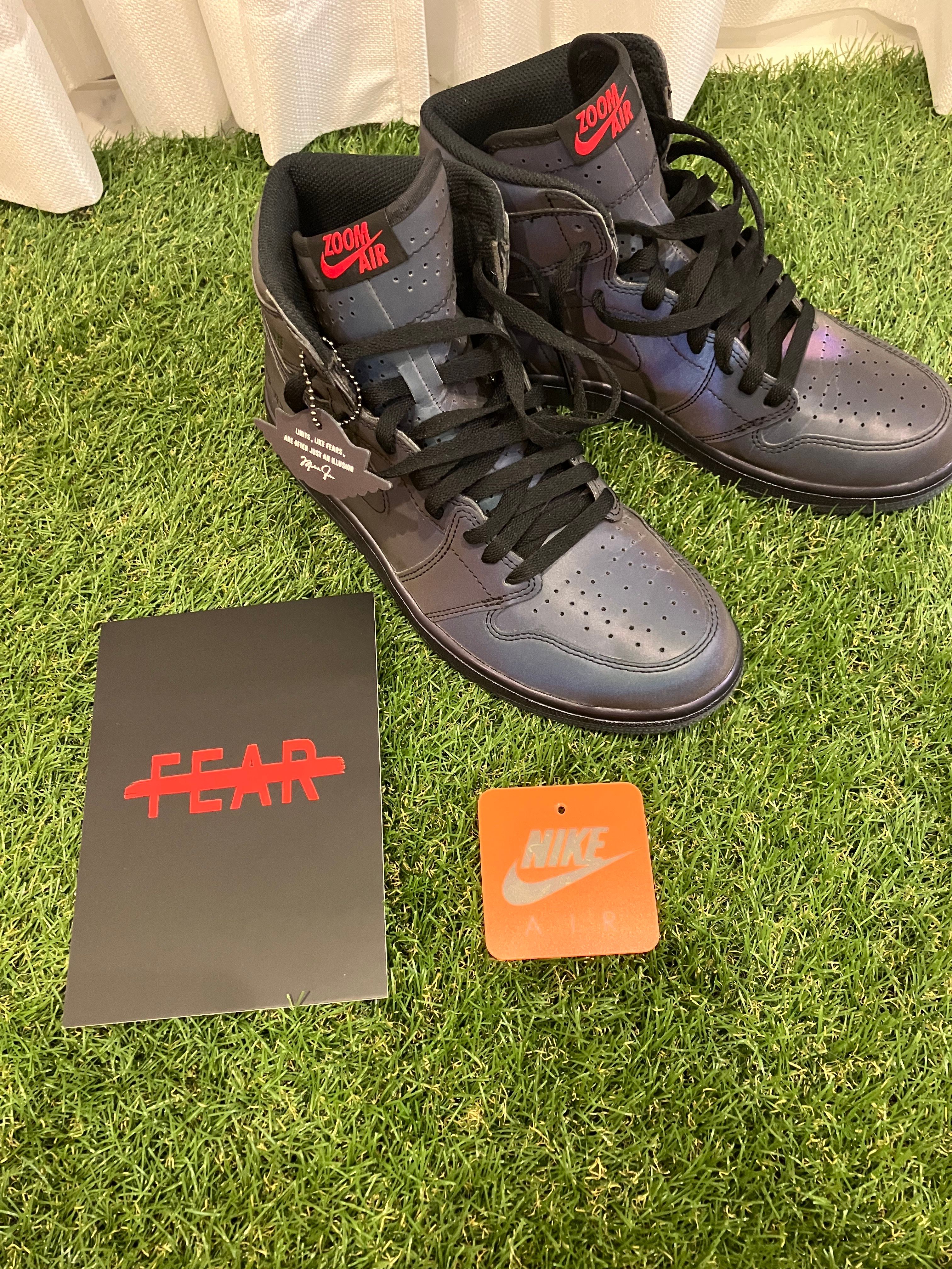 Nike Air Jordan 1 High Zoom Fearless "Multi Color/Varsity Red/Black"