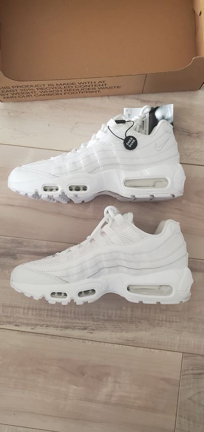 Nike Women's Air Max 95 Next Nature "Triple White"