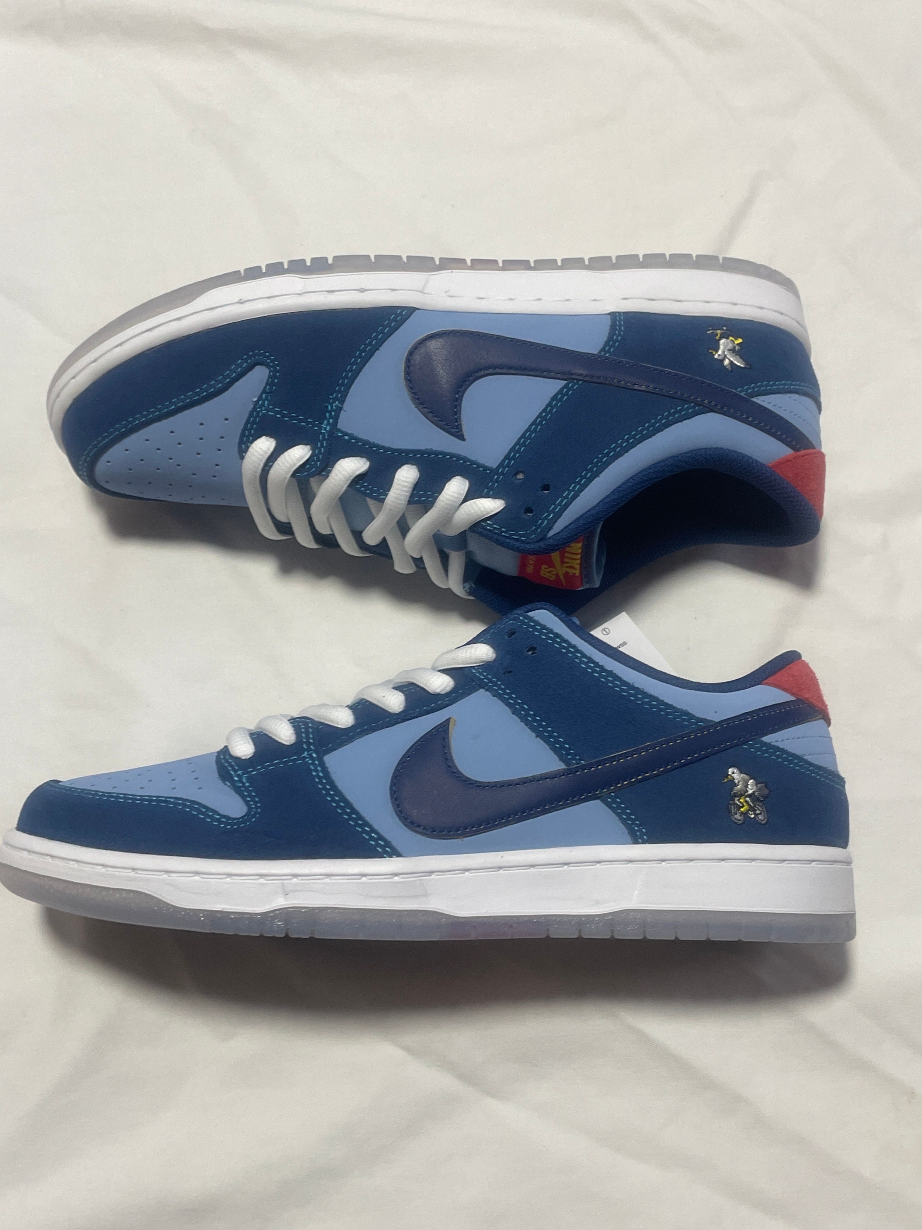 Why So Sad? × Nike SB Dunk Low "Coastal Blue/Speed Yellow-University Red"