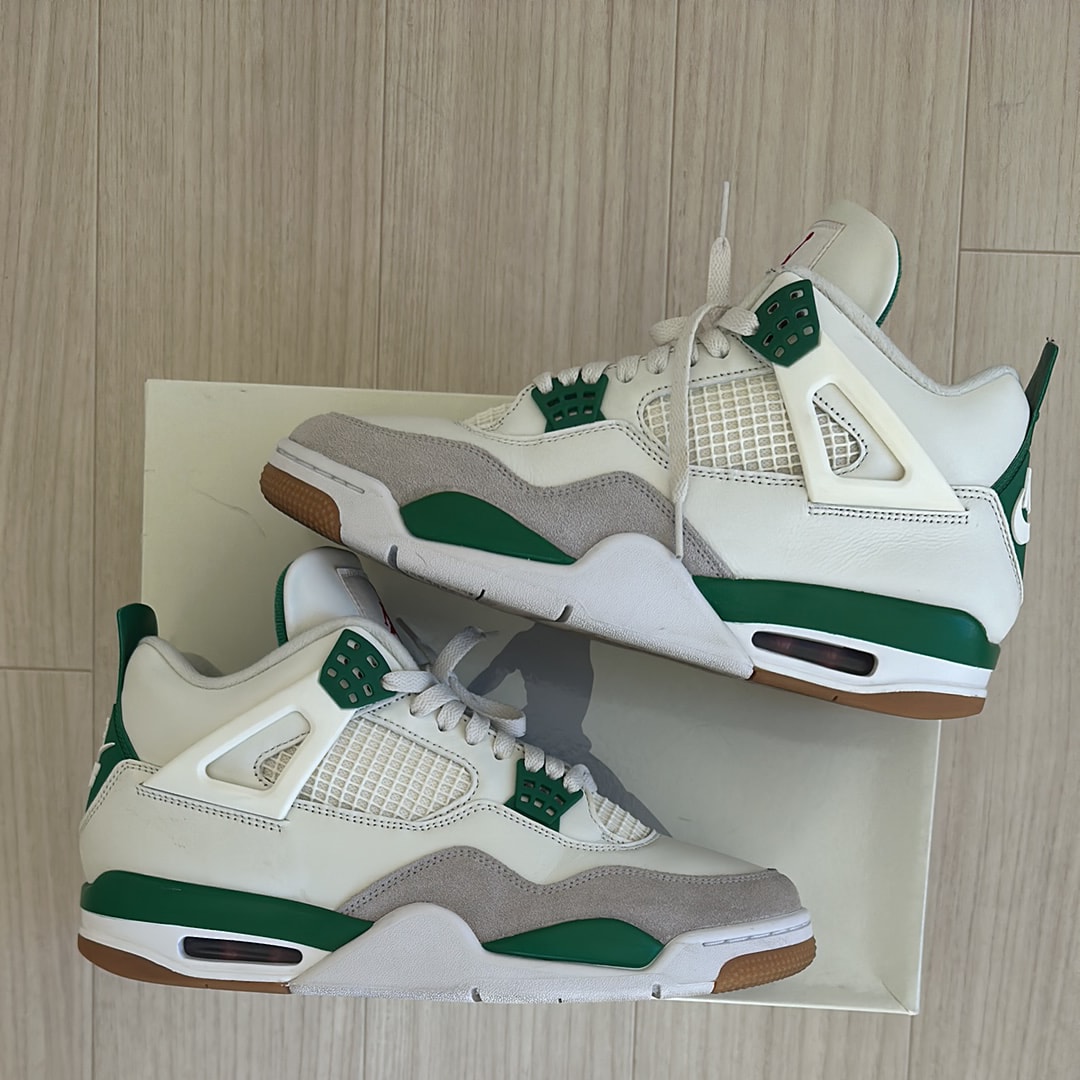 Nike SB × Air Jordan 4 Retro SP "Pine Green"