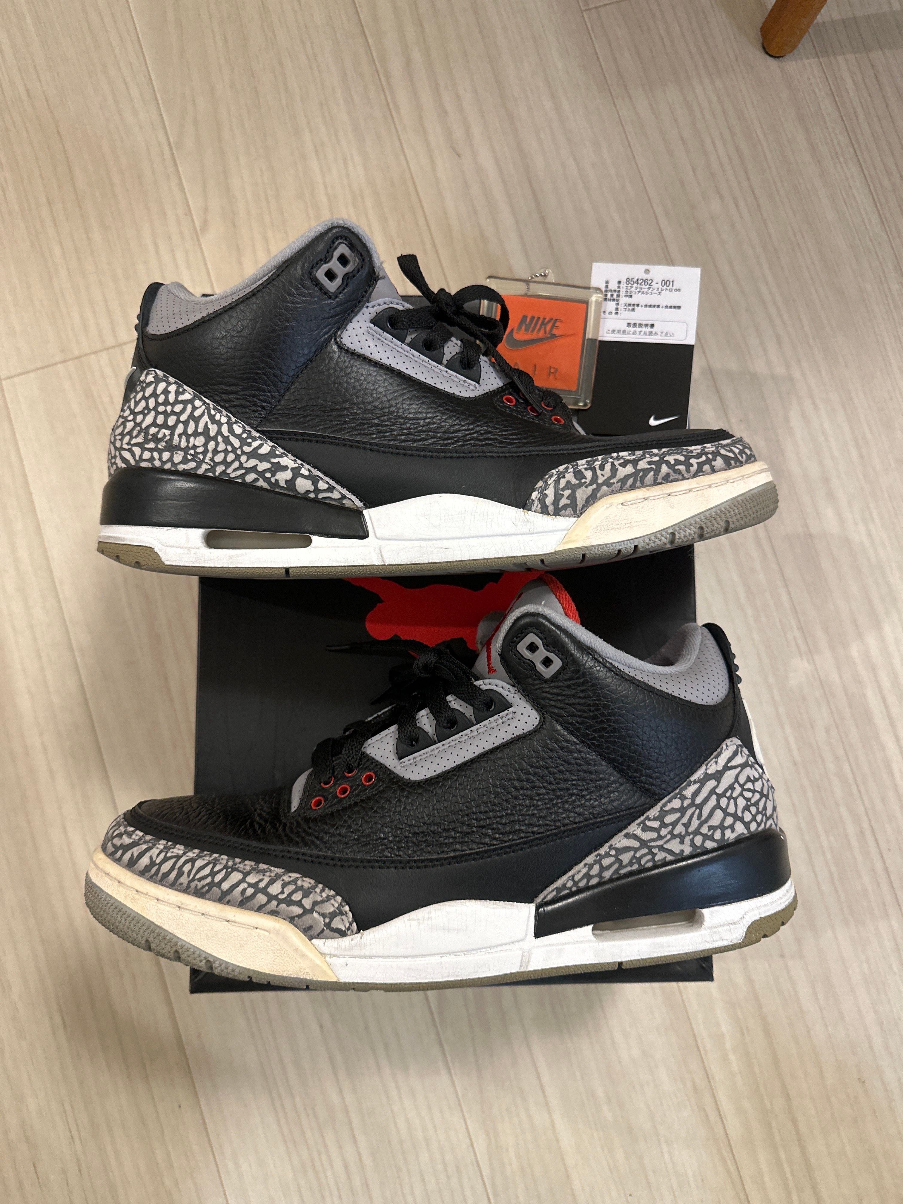 Nike Air Jordan 3 Retro OG "Black Cement" (2018)