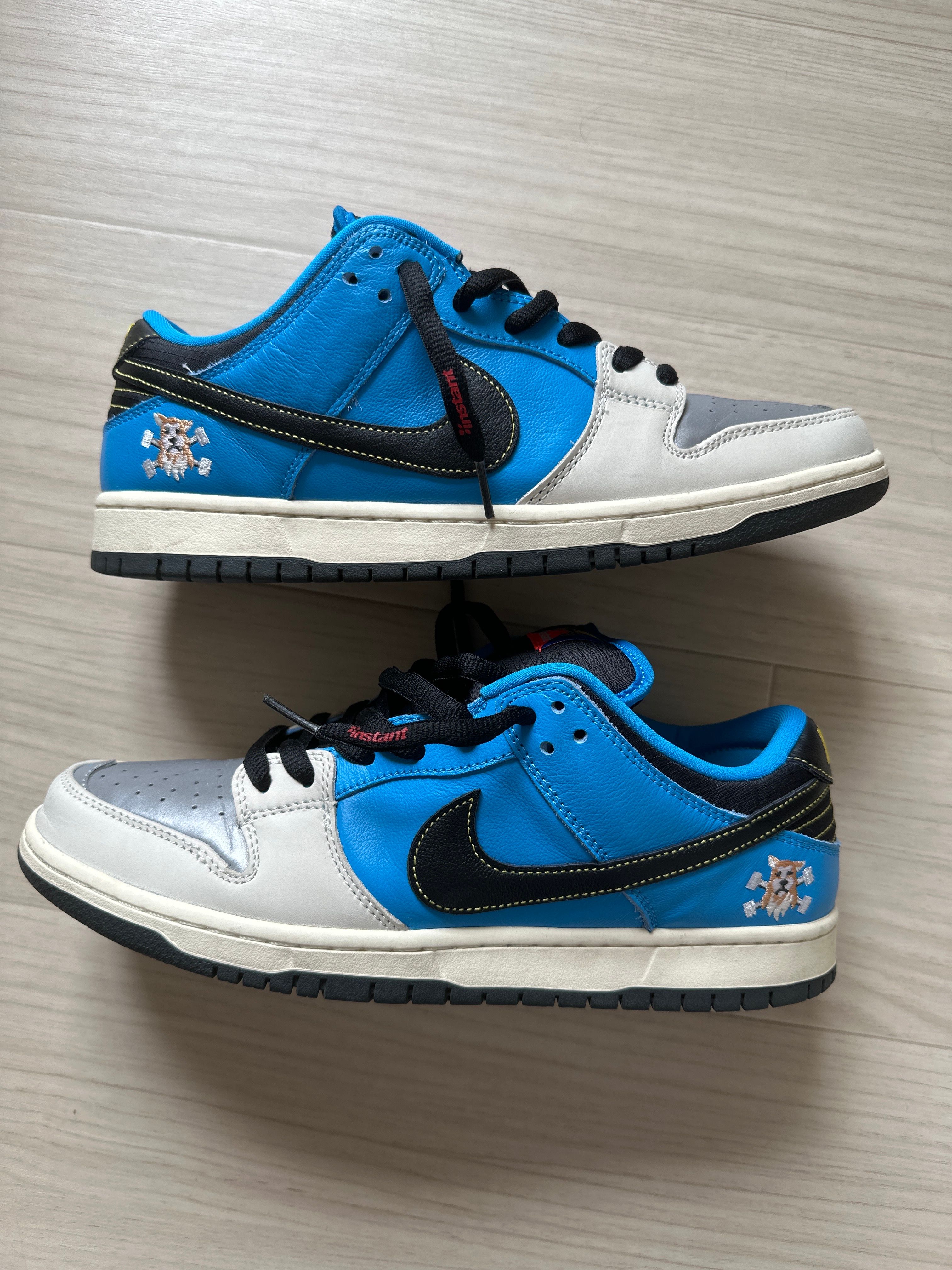Instant Skateboards × Nike SB Dunk Low "Blue Hero"