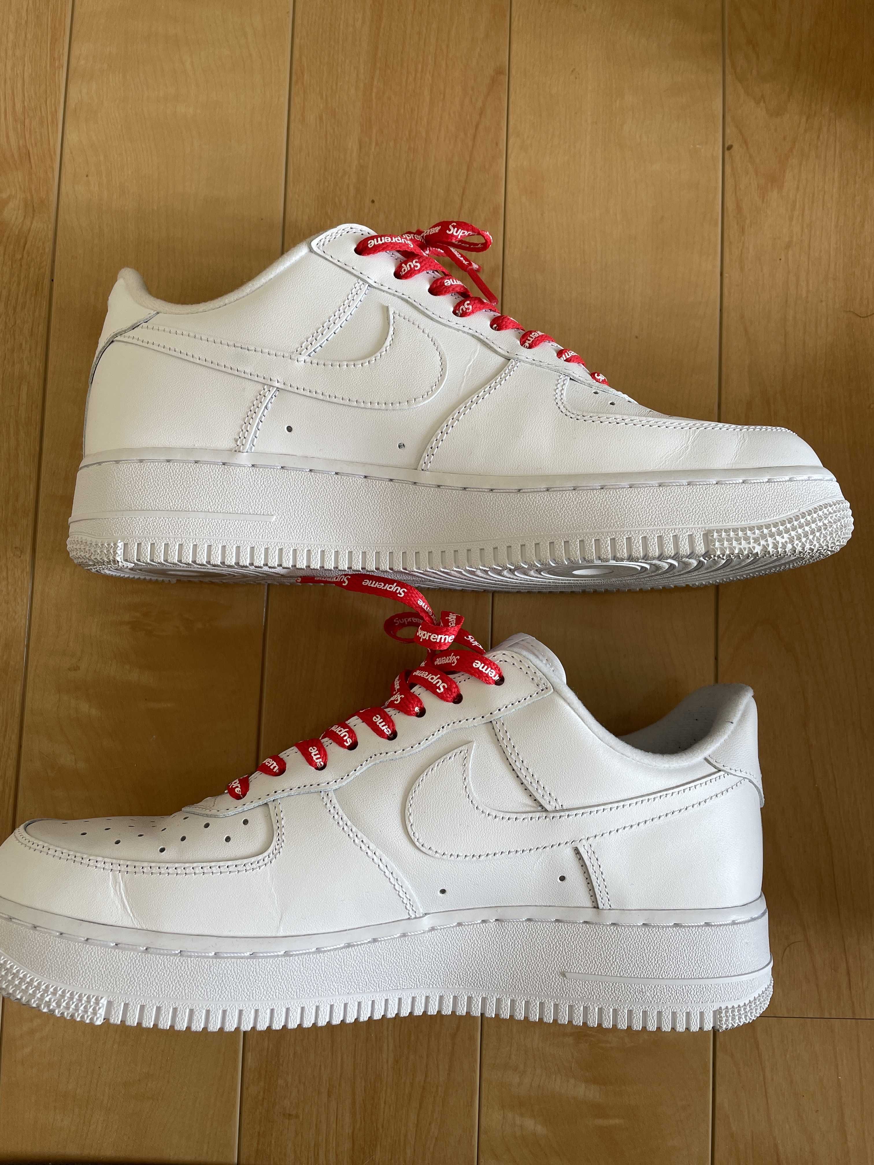 Supreme × Nike Air Force 1 Low "White"