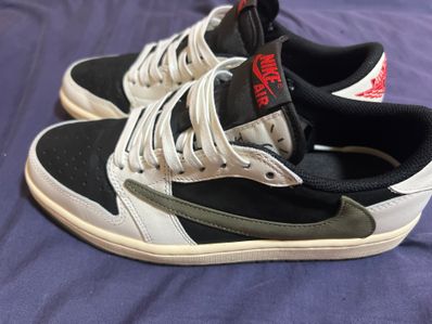 Travis Scott × Nike Women's Air Jordan 1 Low OG "Medium Olive"