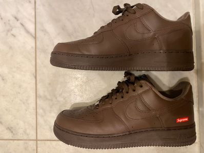 Supreme × Nike Air Force 1 Low "Baroque Brown"