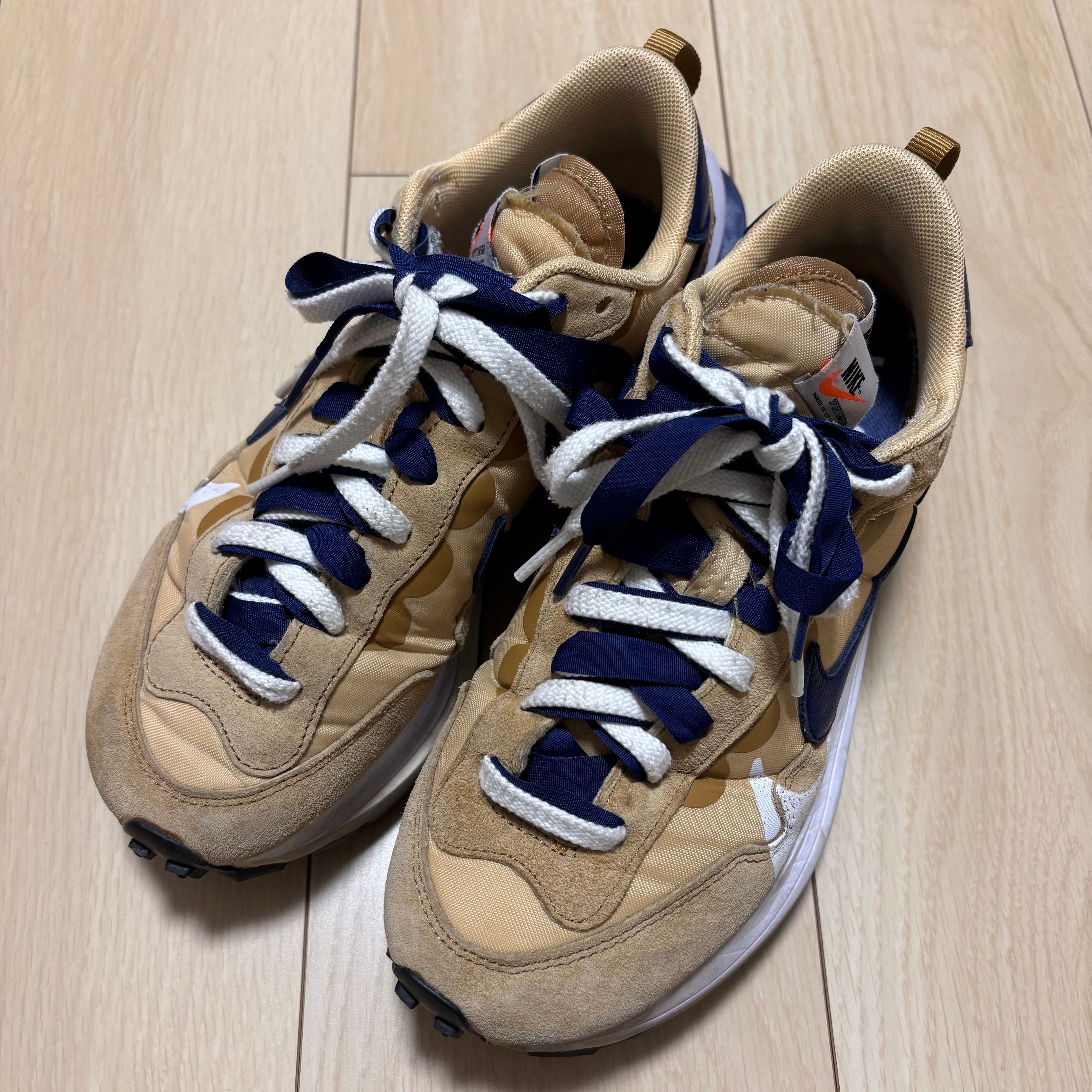 Sacai × Nike Vapor Waffle "Sesame And Blue Void"