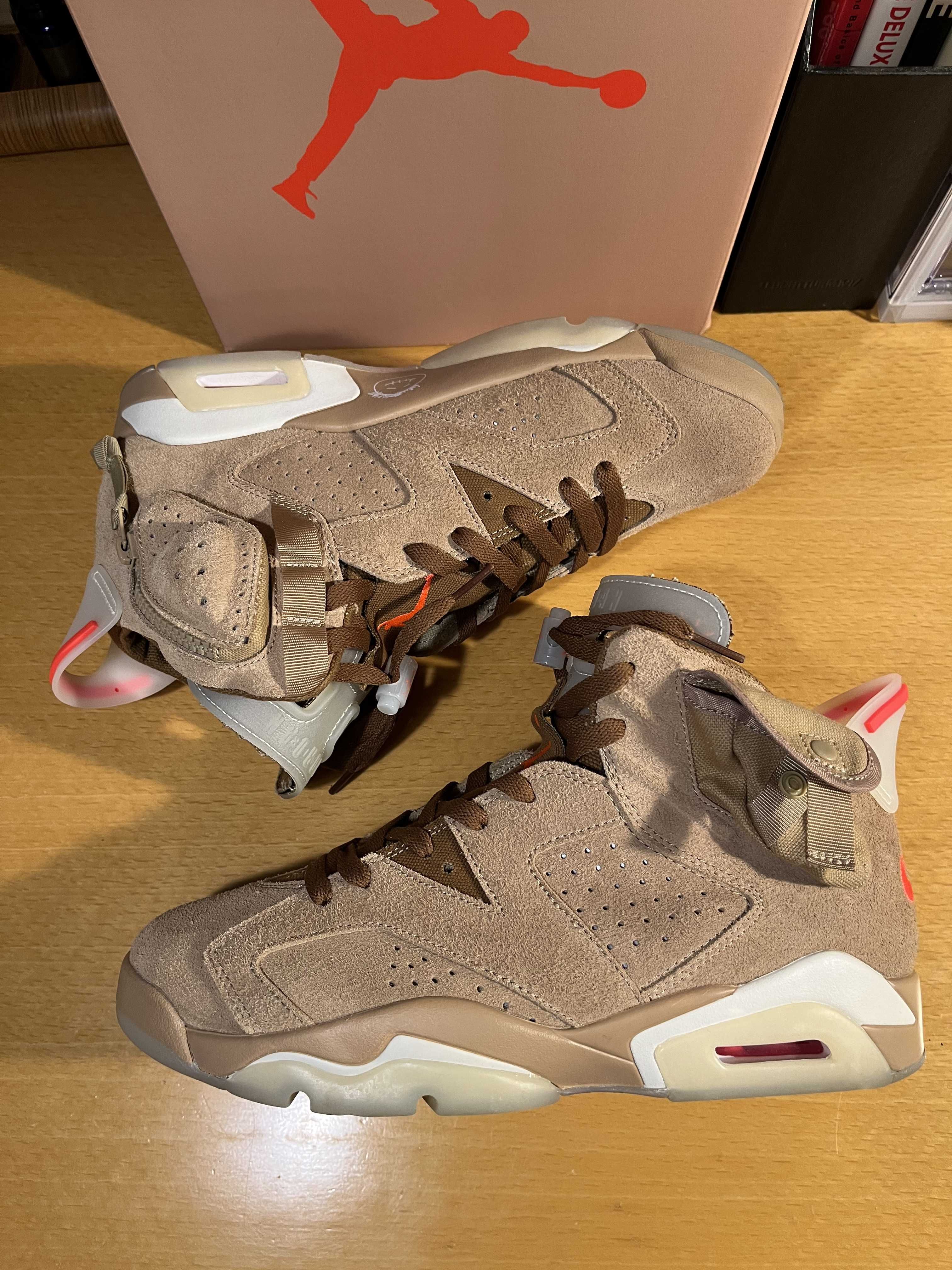 Travis Scott × Nike Air Jordan 6 "British Khaki"