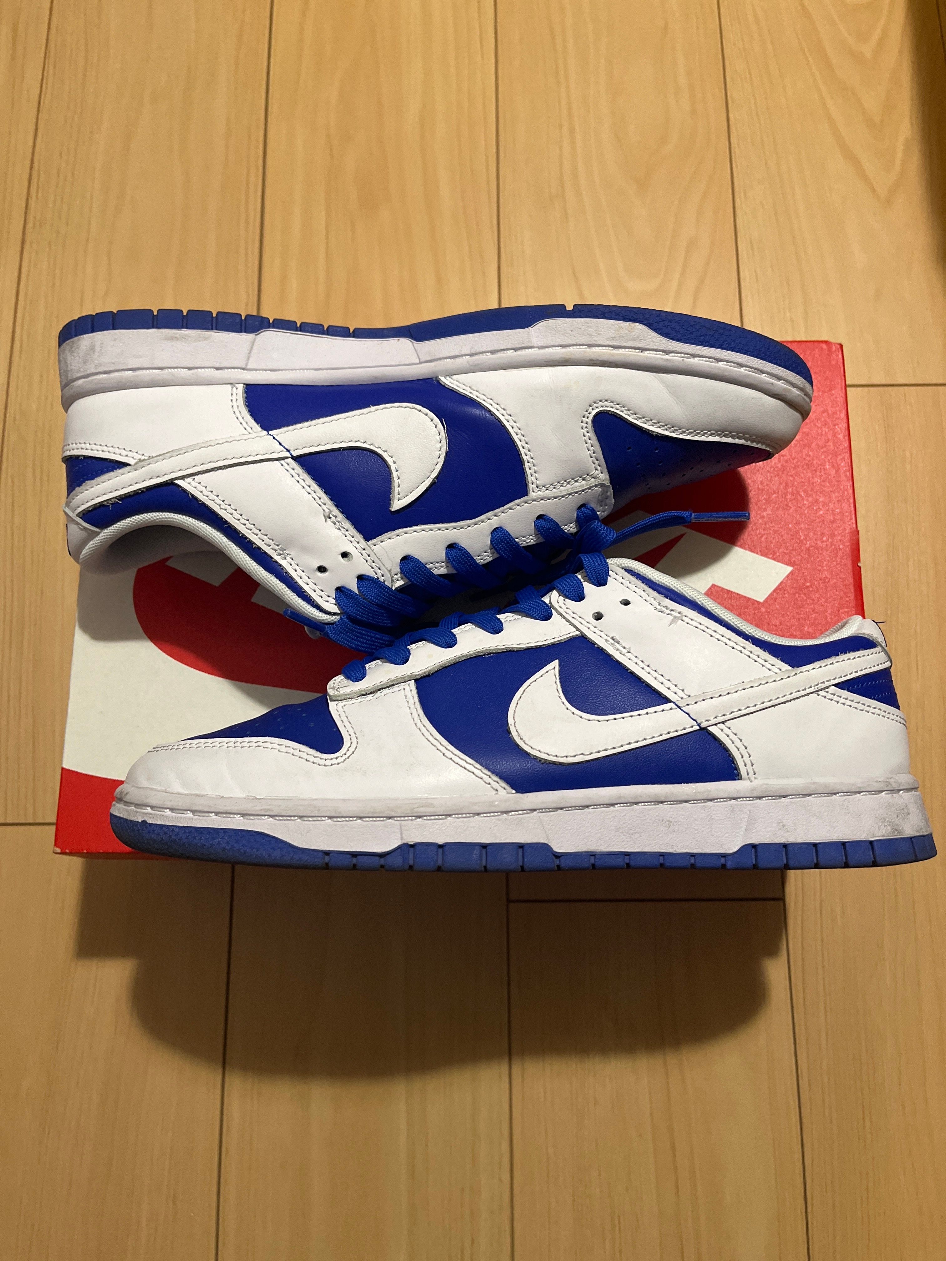 Nike Dunk Low Retro "Racer Blue and White"