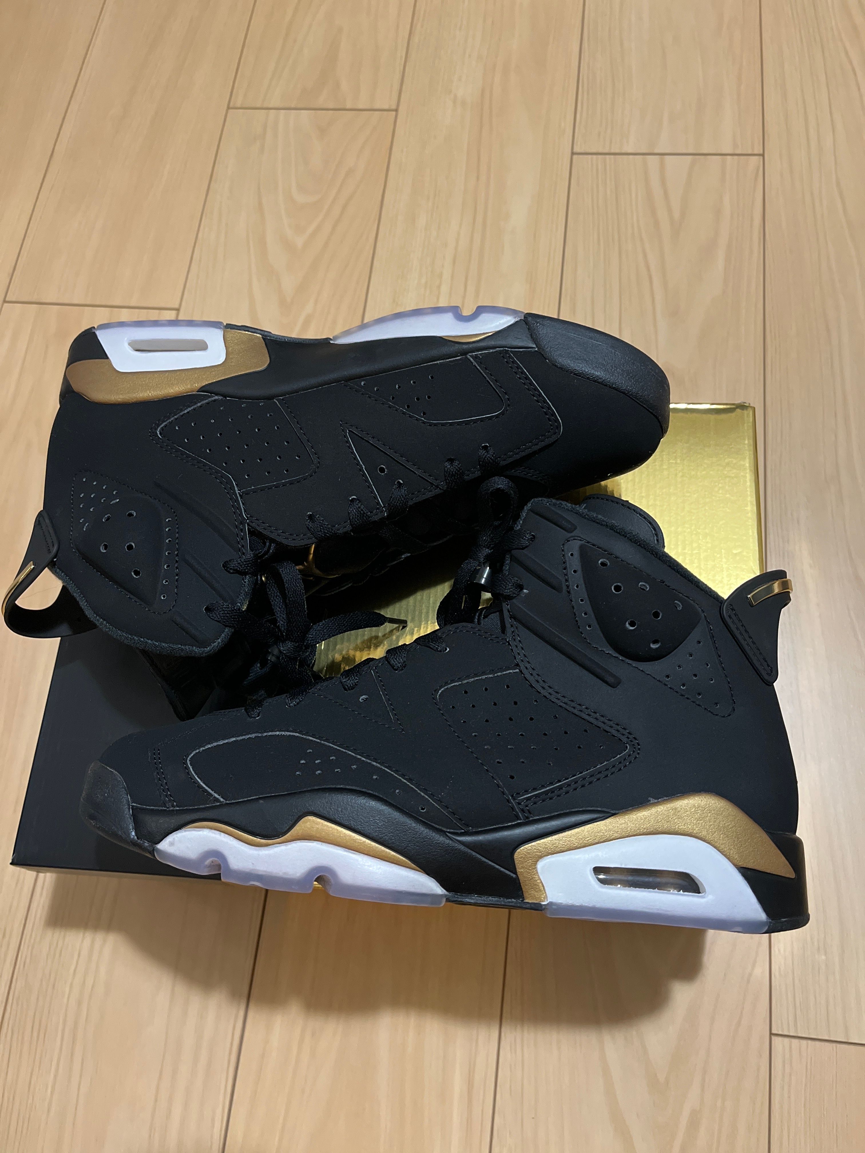 Nike Air Jordan 6 DMP "Black/Metallic Gold" (2020)  