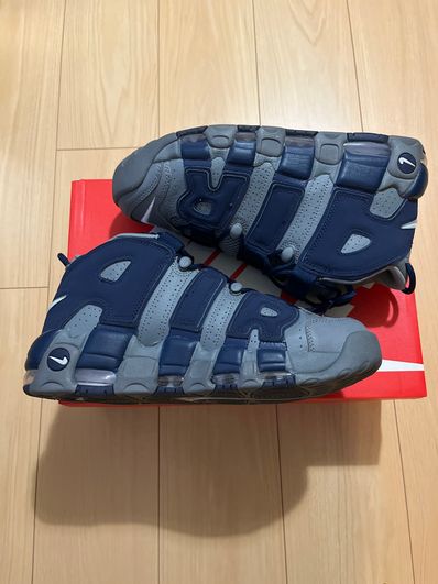 Nike Air More Uptempo '96 "Cool Grey/White/Midnight Navy"