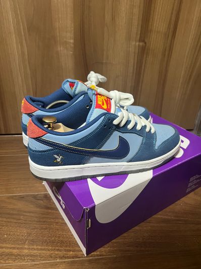 Why So Sad? × Nike SB Dunk Low "Coastal Blue/Speed Yellow-University Red"