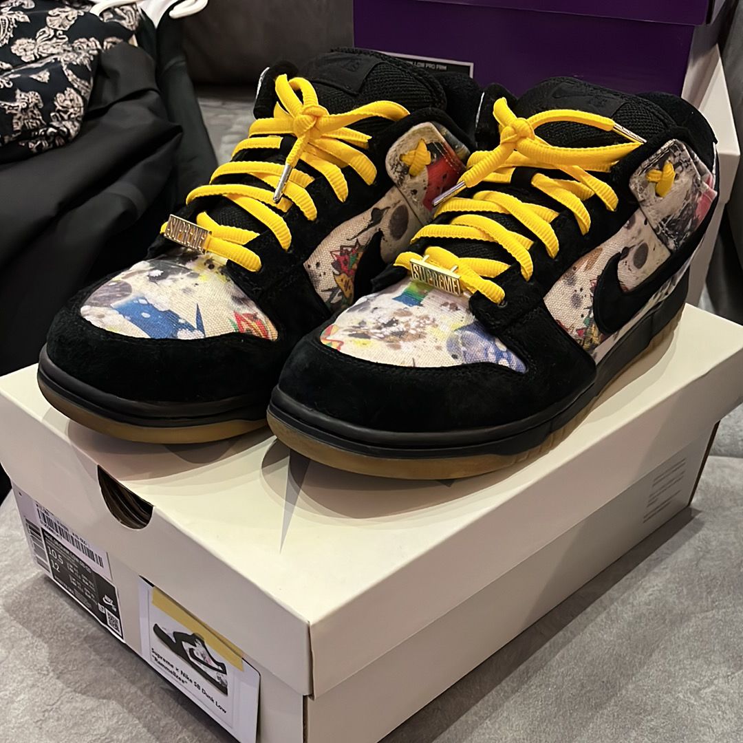 Supreme × Nike SB Dunk Low "Rammellzee"