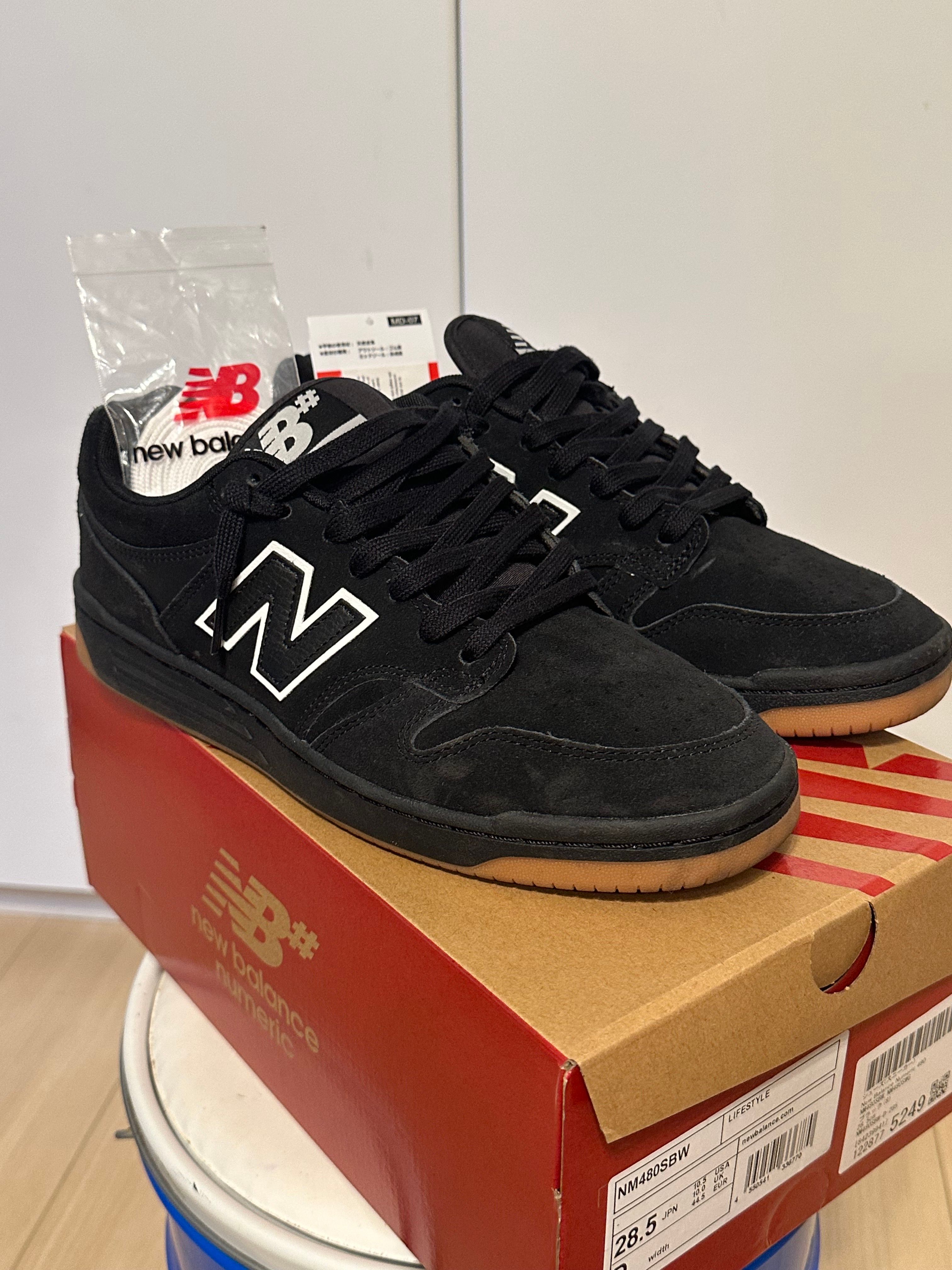 New Balance Numeric 480 "Black/White"