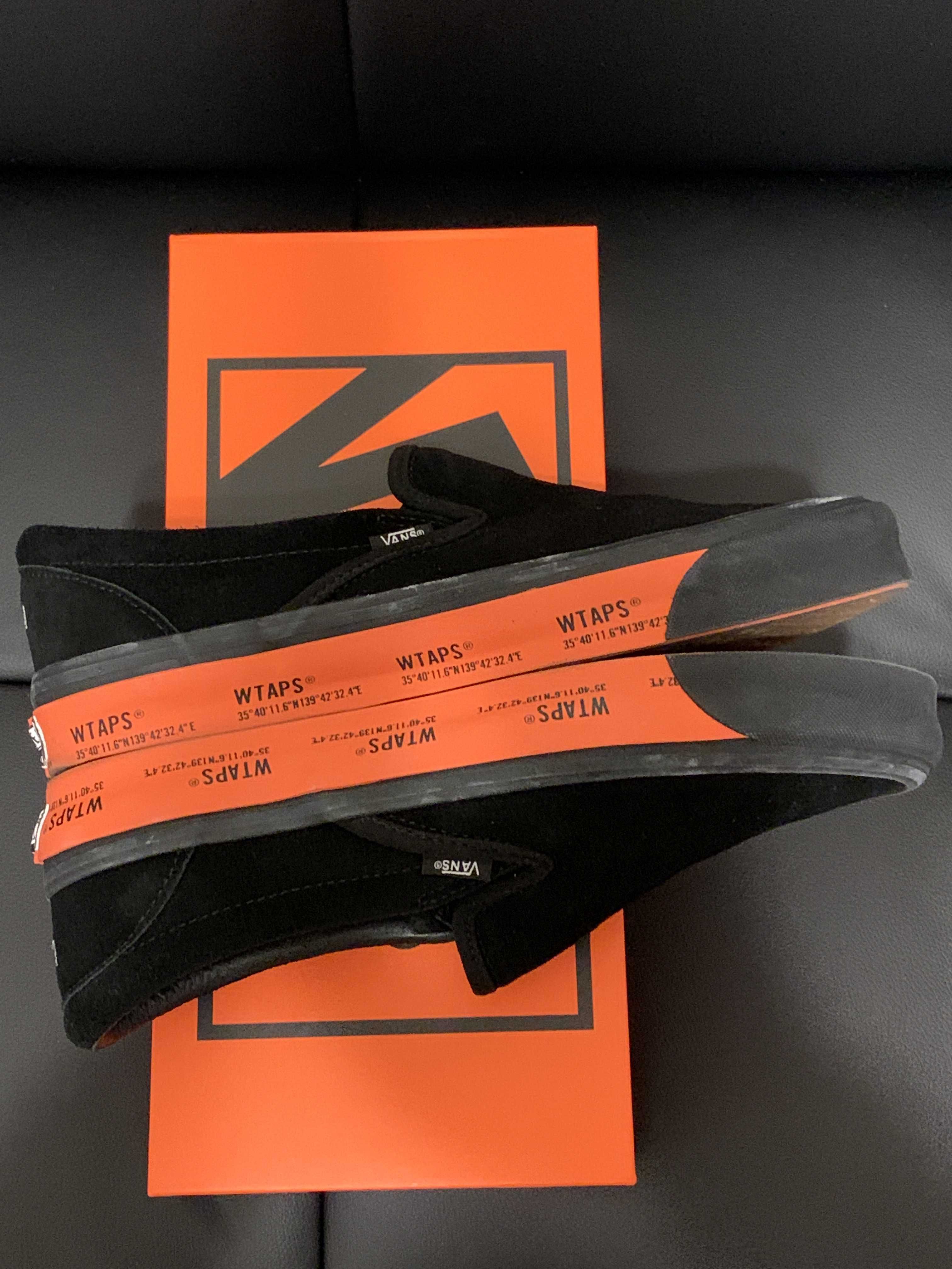 WTAPS × Vans OG Classic Slip-On LX "Black"