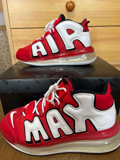 Nike air more uptempo 720 university red on sale