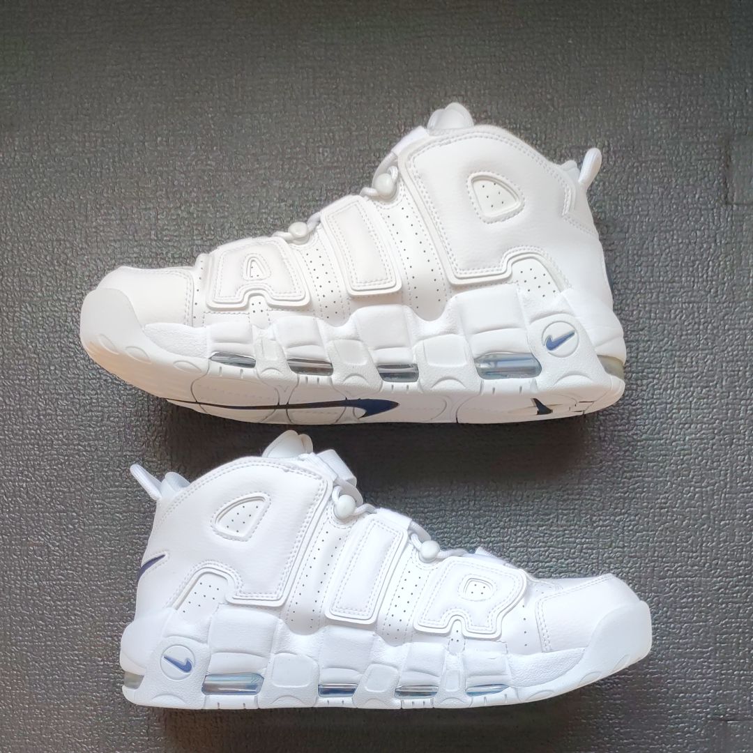 Nike Air More Uptempo "White/Midnight Navy"