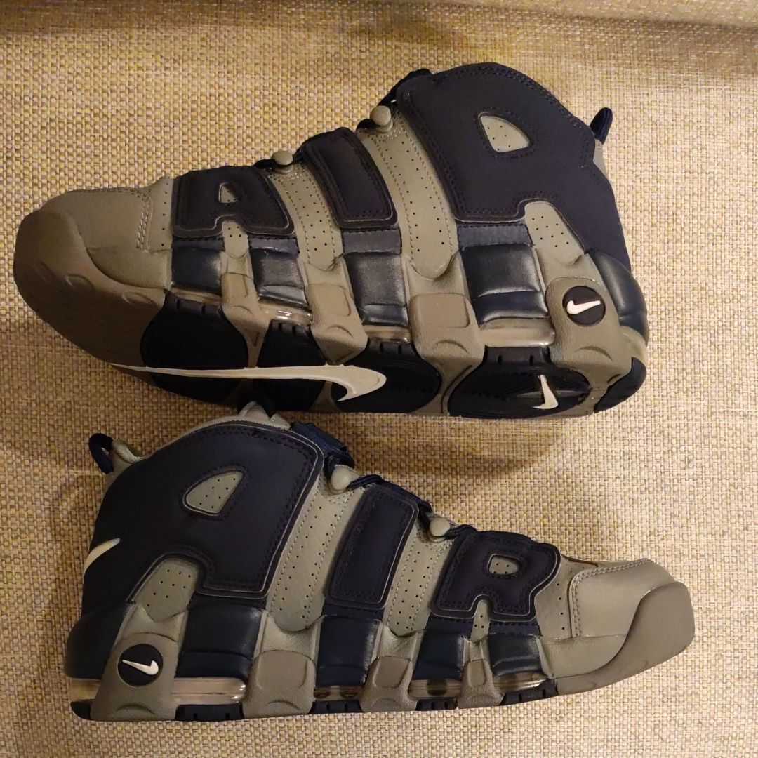 Nike Air More Uptempo '96 "Cool Grey/White/Midnight Navy"