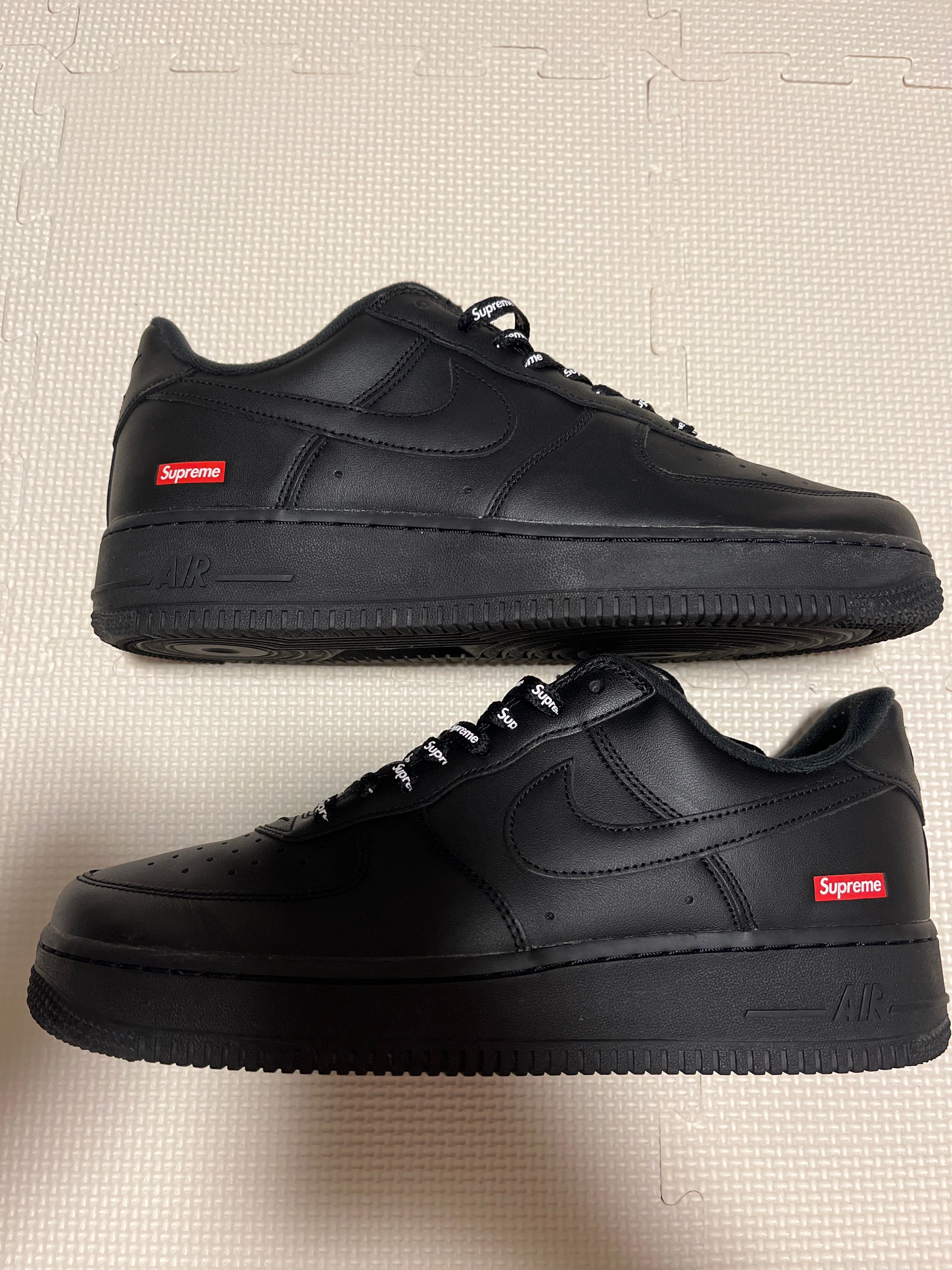 Supreme × Nike Air Force 1 Low "Black"