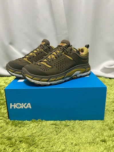 Hoka Tor Ultra Low "Dark Olive/Mercury"