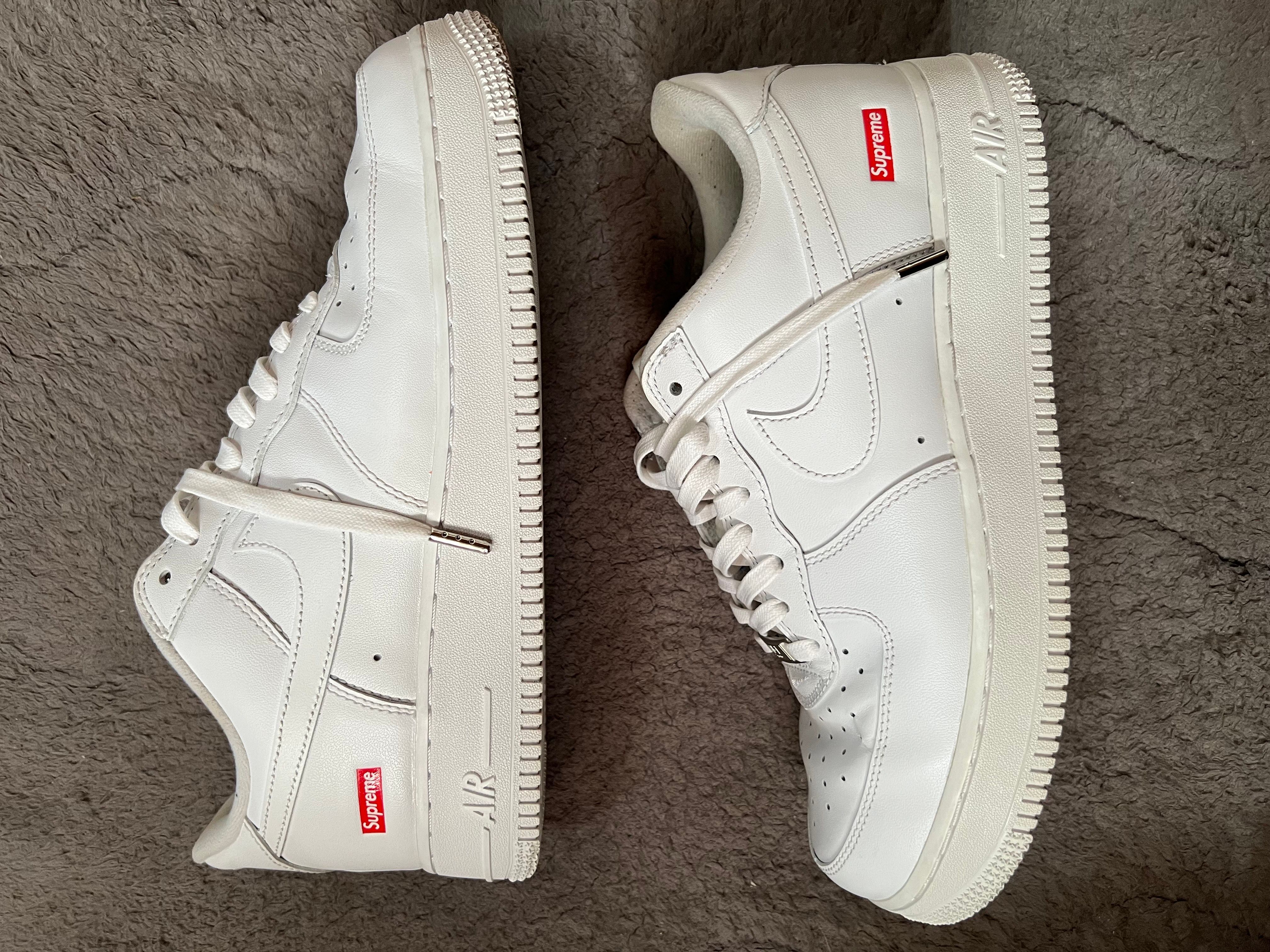 Supreme × Nike Air Force 1 Low "White"