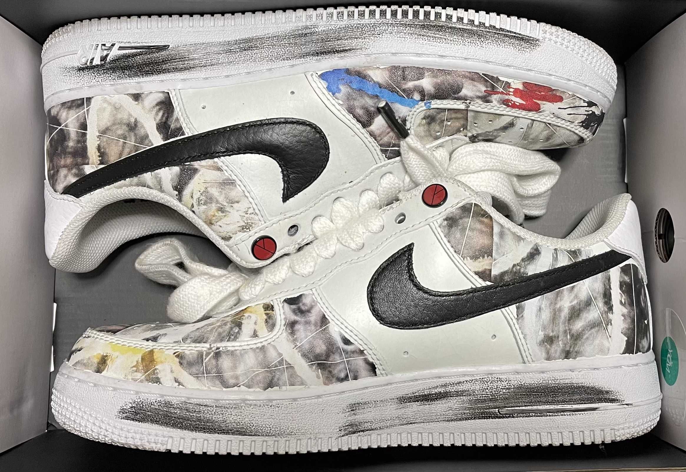 PEACEMINUSONE × Nike Air Force 1 Low "Para-noise/White/Black" / G-DRAGON