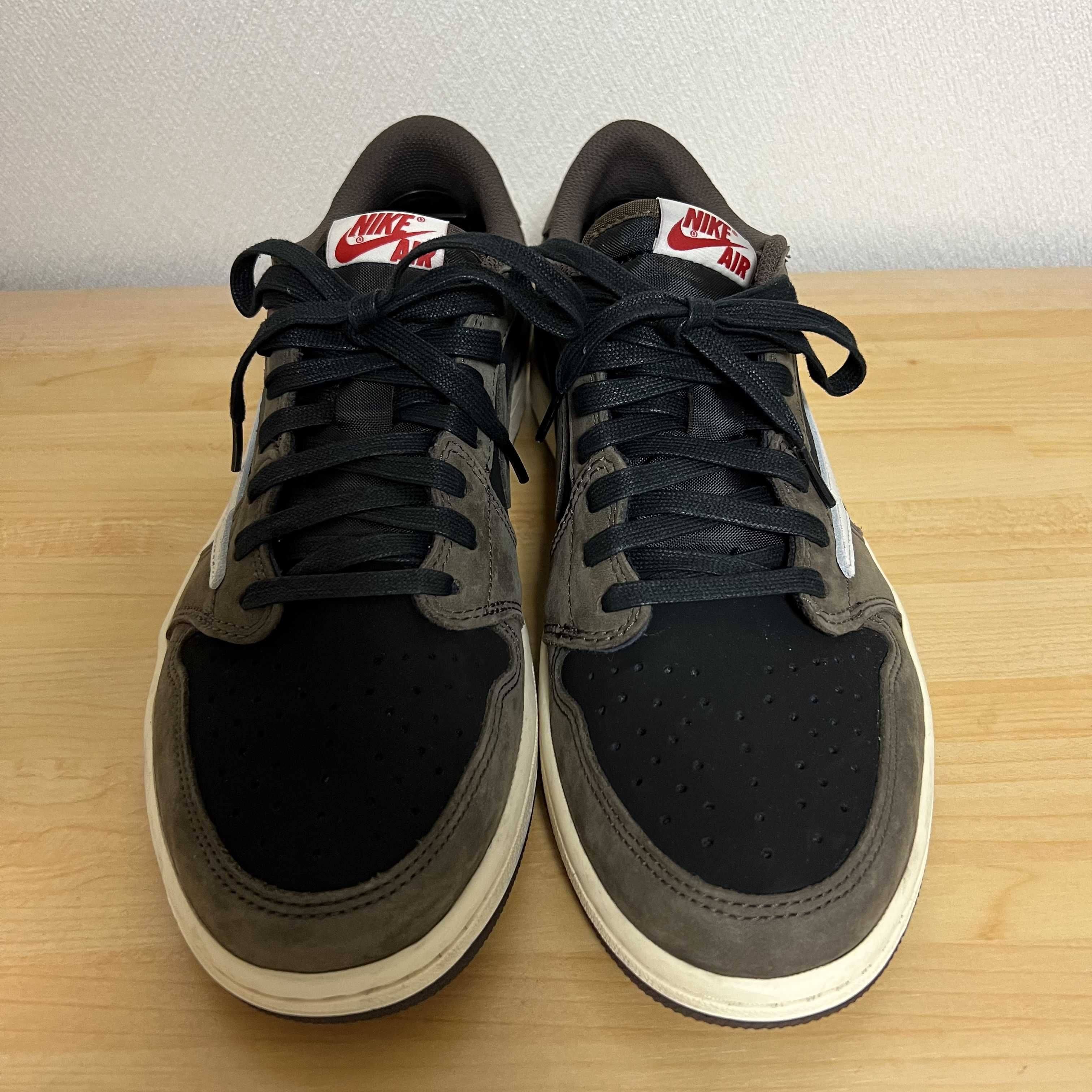 Travis Scott × Nike Air Jordan 1 Low OG SP-T "Black/Dark Mocha"