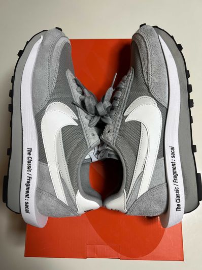 Fragment × sacai × Nike LD Waffle "Light Smoke Grey"