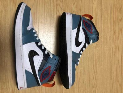 FACETASM × Nike Air Jordan 1 Mid "White/Navy"