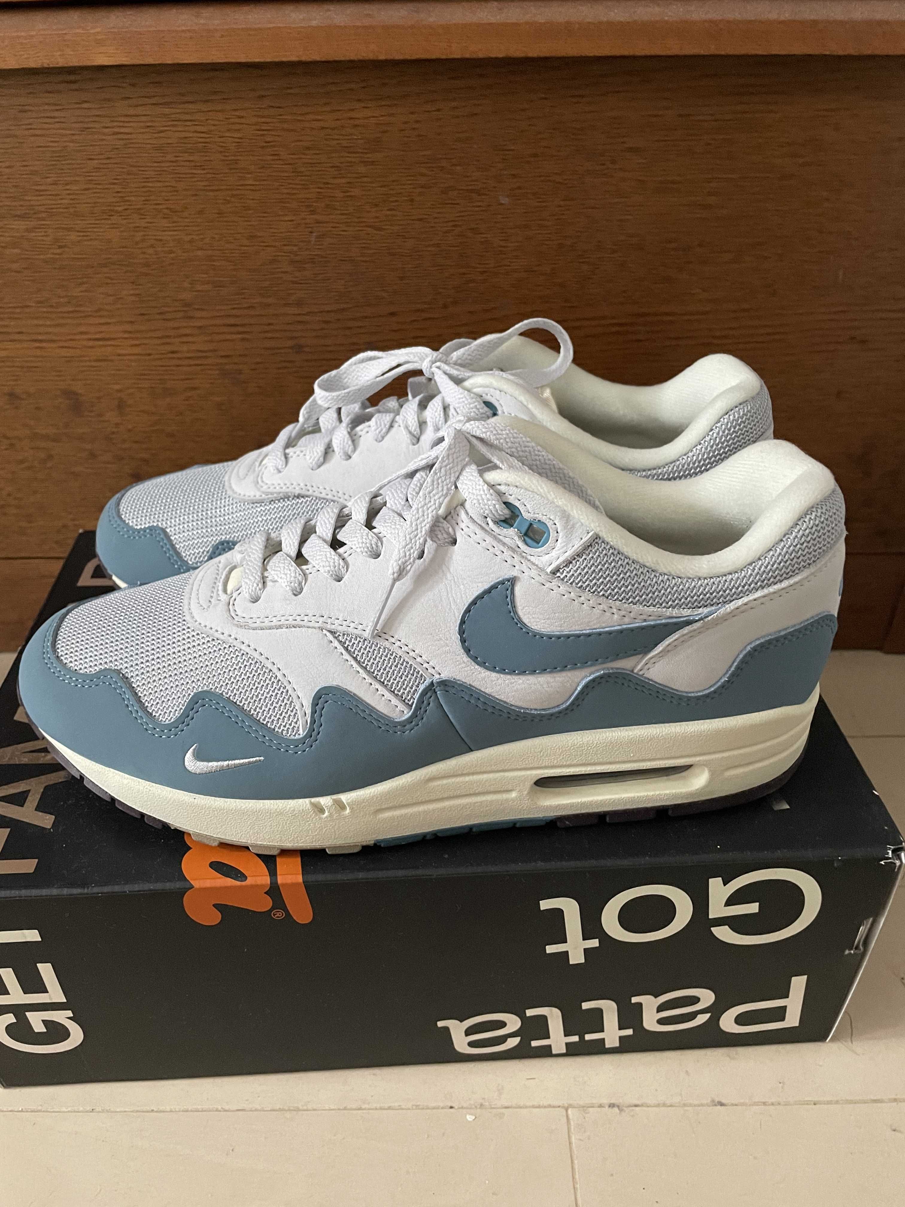 Patta × Nike Air Max 1 "Noise Aqua"