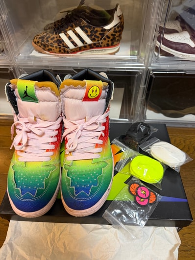 J Balvin × Nike Air Jordan 1 High OG "Rainbow"