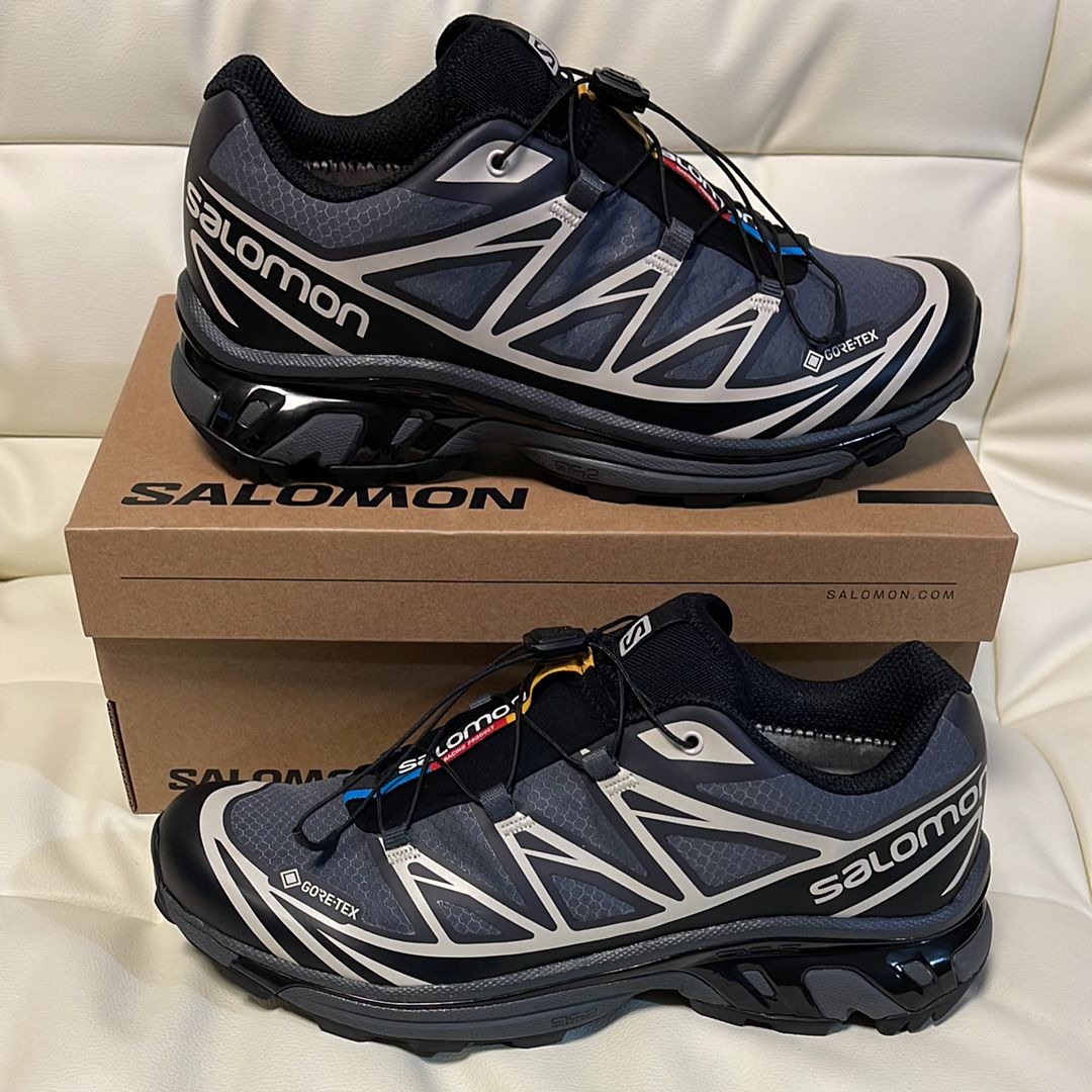 Salomon XT-6 GORE-TEX "Black/Ebony/Lunar Rock"