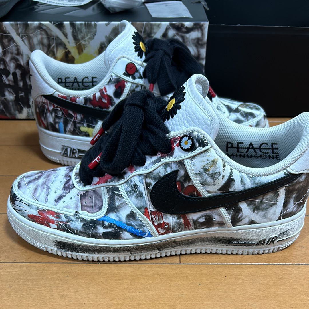 PEACEMINUSONE × Nike Air Force 1 Low "Para-noise/White/Black" / G-DRAGON