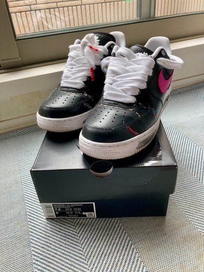 PEACEMINUSONE × Nike Air Force 1 Low '07 Para-Noise 3.0 "Black and Multi-Color" / G-DRAGON