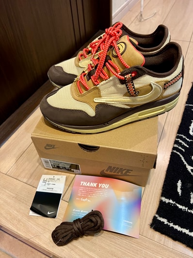 Travis Scott × Nike Air Max 1 "CACT.US Brown"