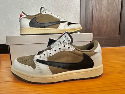 Travis Scott × Nike Air Jordan 1 Low OG SP "Reverse Olive"