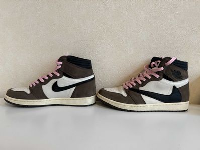 Travis Scott × Nike Air Jordan 1 Retro High OG TS SP "Sail/Dark Mocha"