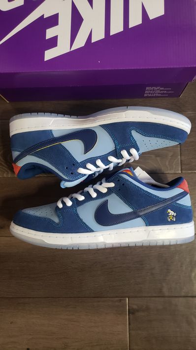 Why So Sad? × Nike SB Dunk Low "Coastal Blue/Speed Yellow-University Red"