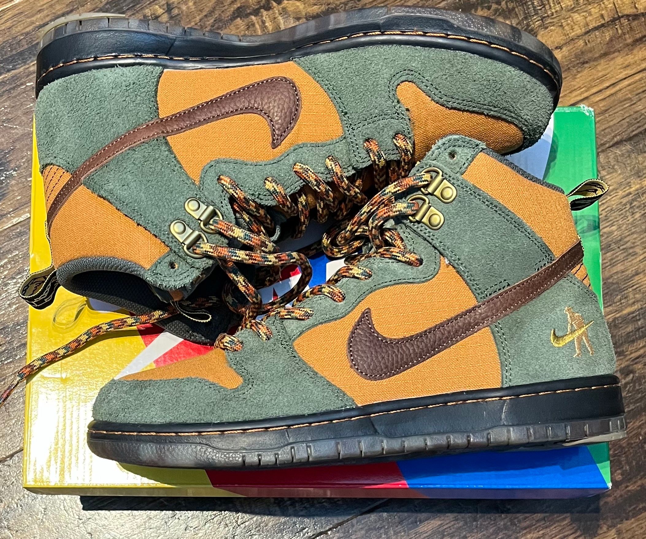 PASS~PORT × Nike SB Dunk High "Work Boot"