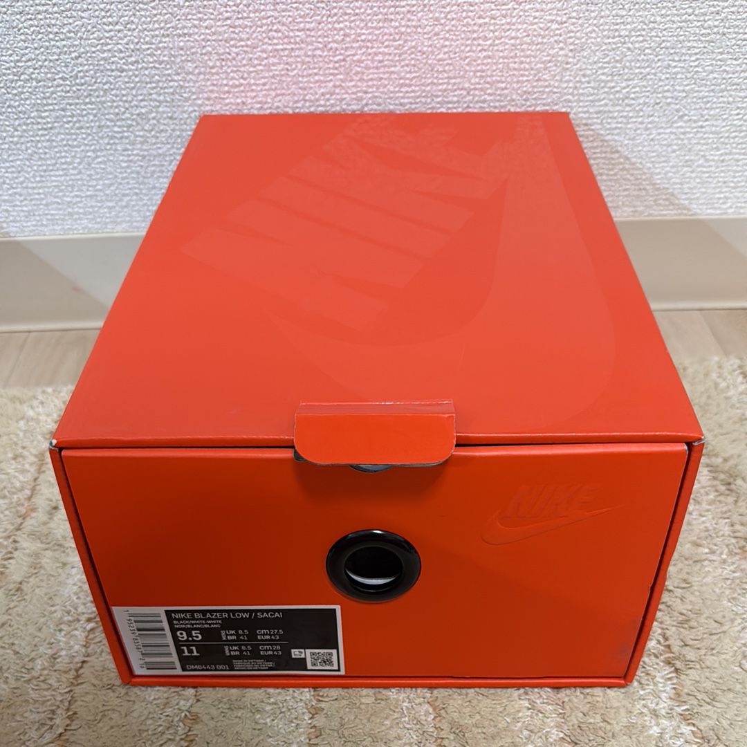 sacai × Nike Blazer Low "Black Patent Leather"