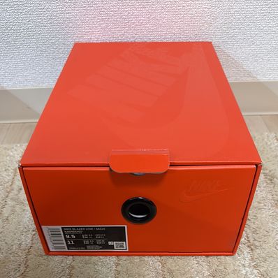 sacai × Nike Blazer Low "Black Patent Leather"