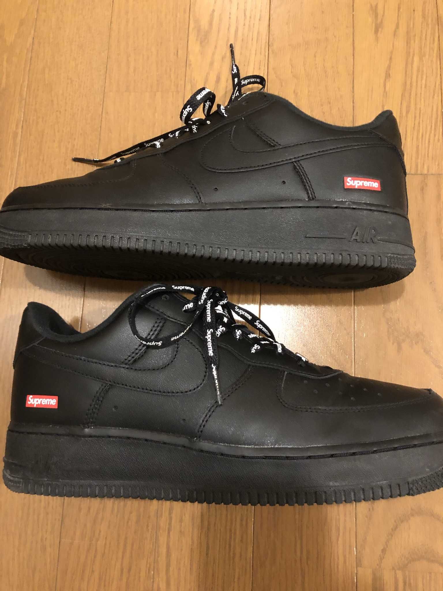 Supreme × Nike Air Force 1 Low "Black"