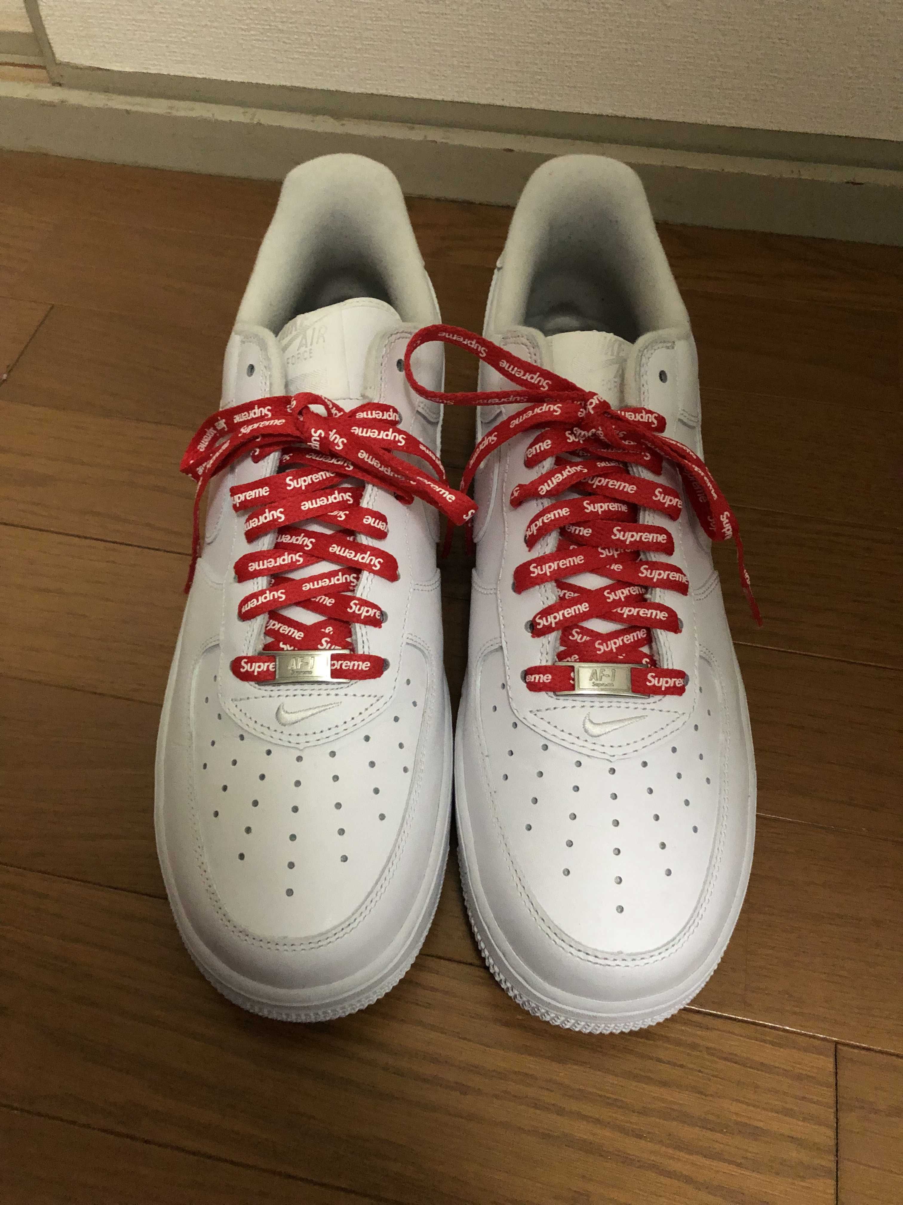 Supreme × Nike Air Force 1 Low "White"