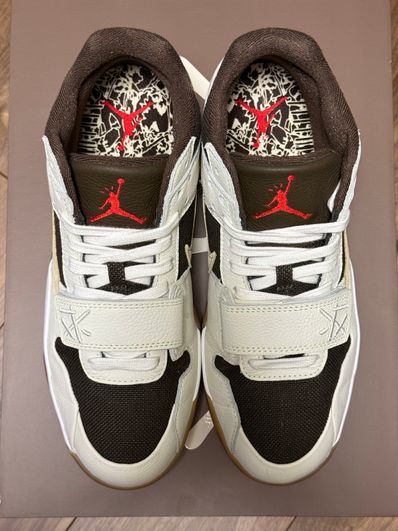 Travis Scott × Nike Jordan Jumpman Jack TR "Sail and Dark Mocha"