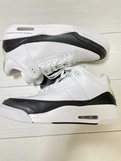 Fragment × Nike Air Jordan 3 "White/Black"